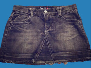 GIRL’S Imperial Star size 10 black jean skirt